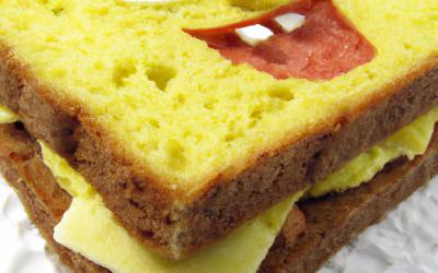 Cheese & Mayo Magic: DIY SpongeBob Sandwich!